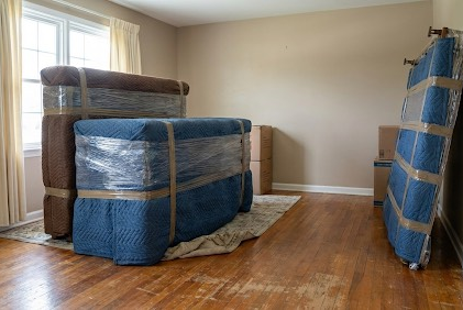 Organized Moving Truck Loading